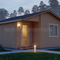 Дом из минибруса «Тобол» 41.35 м² - Деревянные дома и бани