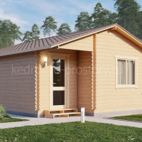 Дом из минибруса «Тобол» 41.35 м² - Деревянные дома и бани