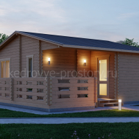 Дом из минибруса «Нева» 71.35 м² - Деревянные дома и бани