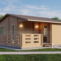 Дом из минибруса «Нева» 71.35 м² - Деревянные дома и бани
