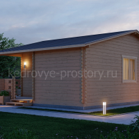 Дом из минибруса «Нева» 71.35 м² - Деревянные дома и бани