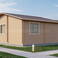 Дом из минибруса «Нева» 71.35 м² - Деревянные дома и бани