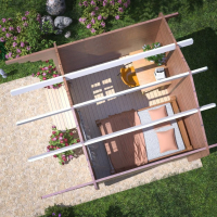 Дом из минибруса «Малыш» 7.5 м² - Деревянные дома и бани