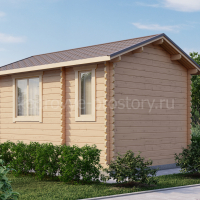 Дом из минибруса «Рица» 14.4 м² - Деревянные дома и бани