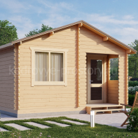Дом из минибруса «Крепыш» 17.5 м² - Деревянные дома и бани