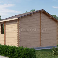 Дом из минибруса «Крепыш» 17.5 м² - Деревянные дома и бани