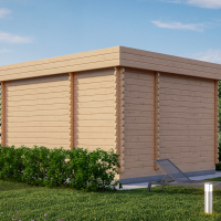 Дом из минибруса «Иремель» 23.68 м² - Деревянные дома и бани