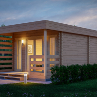 Дом из минибруса «Иремель» 23.68 м² - Деревянные дома и бани