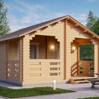 Дом из минибруса «Таганай» 31.9 м² - Деревянные дома и бани