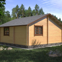 Дом из минибруса «Мезмай» 36 м² - Деревянные дома и бани