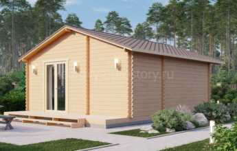 Дом из минибруса «Тобол» 41.35 м²