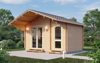 Дом из минибруса «Ортек» 15.36 м²
