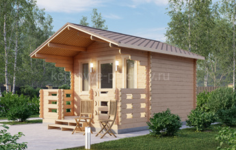 Дом из минибруса «Терем» 17.1 м²