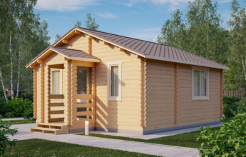 Дом из минибруса «Домбай» 36 м² Дом из минибруса «Домбай» 36 м²