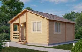 Дом из минибруса «Мезмай» 36 м² Дом из минибруса «Мезмай» 36 м²