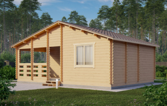 Дом из минибруса «Олимп» 44 м² Дом из минибруса «Олимп» 44 м²