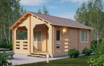 Дом из минибруса «Таганай» 31.9 м²
