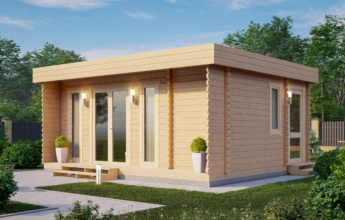 Дом из минибруса «Платан» 30 м²