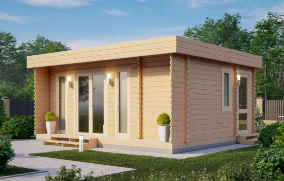 Дом из минибруса «Платан» 30 м²