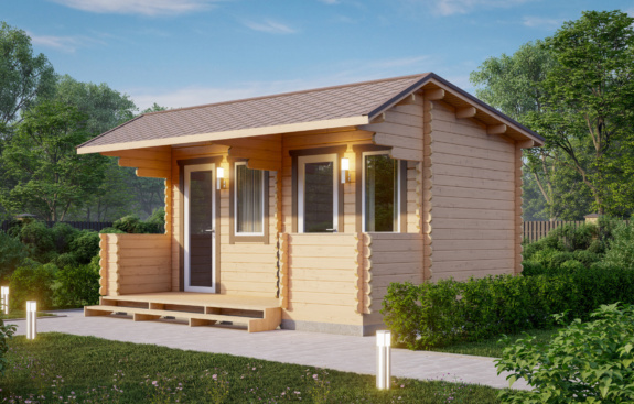 Дом из минибруса «Фантазия» 19 м²